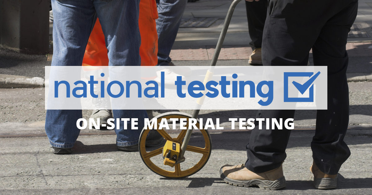 Responsive On-site Materials Testing 